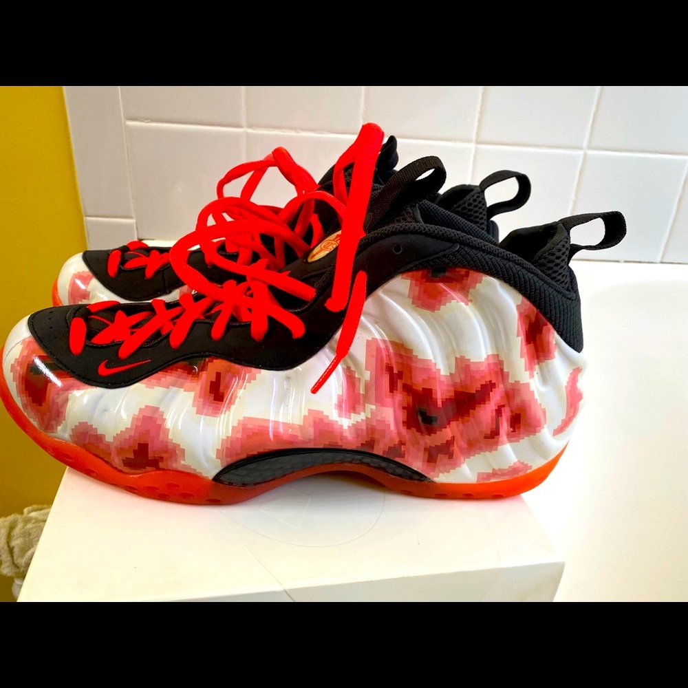NIKE AIR FOAMPOSITE ONE PRM ‘Fighter Jet camo penny hardaway.